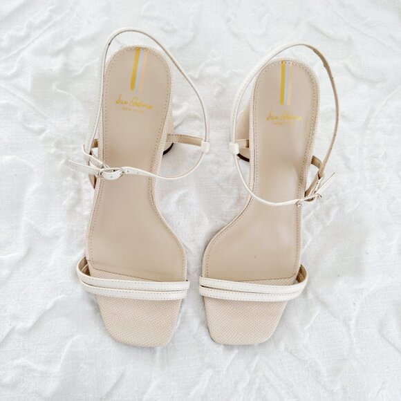 Sam Edelman Kit Beige Heels Size 8.5 New - Picture 2 of 6